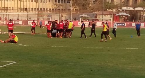 مران الأهلي.. البدري يحفز اللاعبين.. عودة عاشور وأجايي.. وفحوصات تحدد مصير أزارو